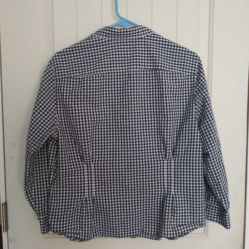 Checked Blouse - Picture 3 of 3
